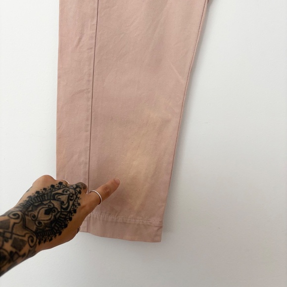 Bassike drop crotch pink pants - Picture 3 of 8